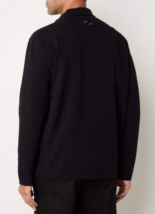 Filling Pieces Jack in  katoenblend met logoborduring en steekzakken - achterkant zwart