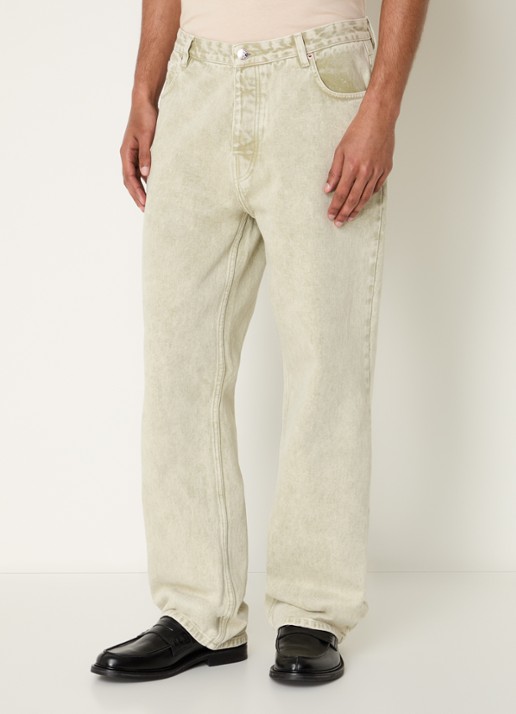 Filling Pieces Loose fit jeans met gekleurde wassing en steekzakken