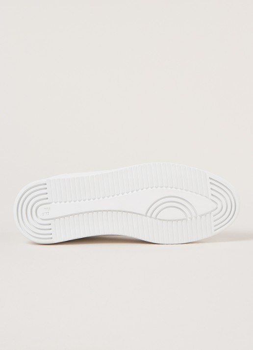 Filling Pieces Low Top Ripple sneaker van lamsleer - detail 4 wit