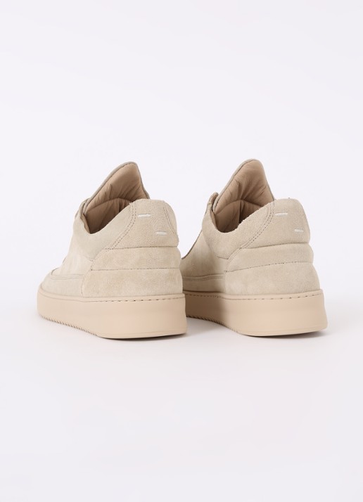 Filling Pieces Low Top sneaker van suède  - detail 4 beige
