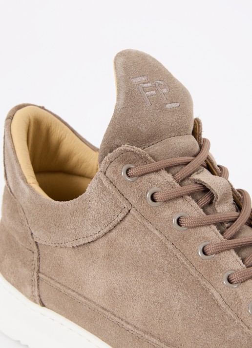 Filling Pieces Low Top sneaker van suède  - detail 7 zand