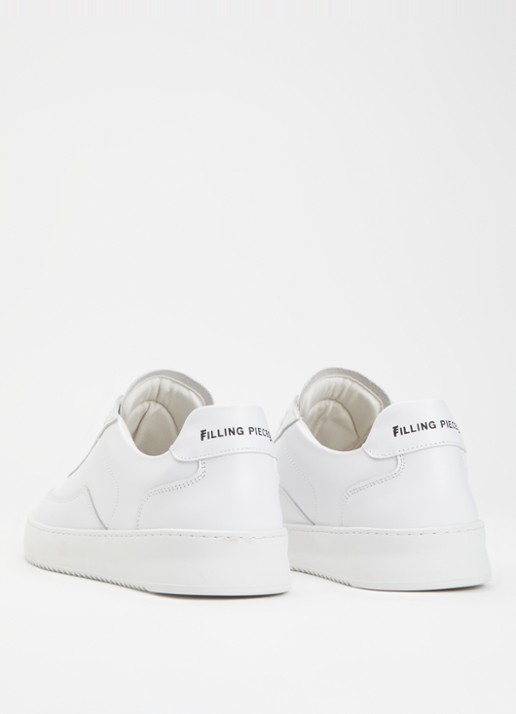 Filling Pieces Mondo 2.0 Ripple sneaker van leer - achterkant 3 wit