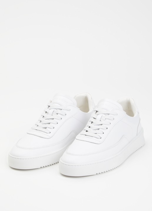 Filling Pieces Mondo 2.0 Ripple sneaker van leer - detail 4 wit