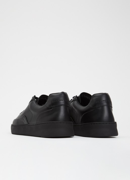 Filling Pieces Mondo Seamless sneaker van leer  - achterkant zwart
