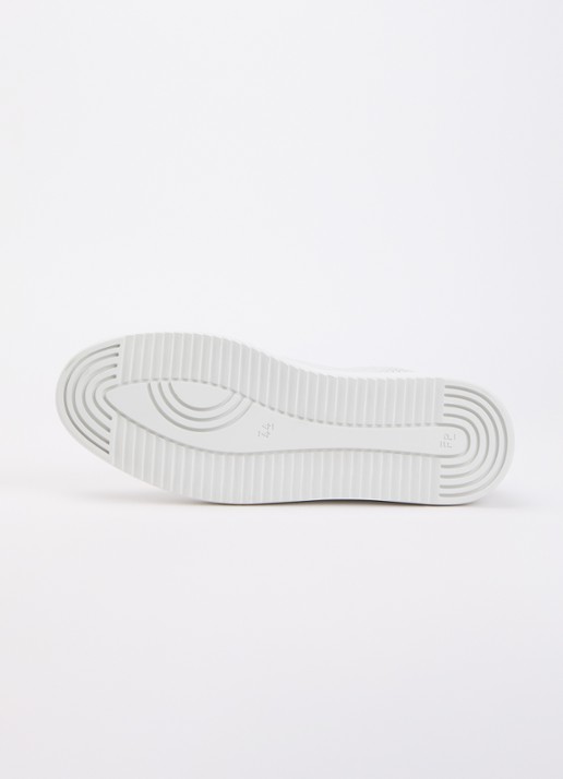 Filling Pieces Mondo sneaker van suède  - detail 4 wit