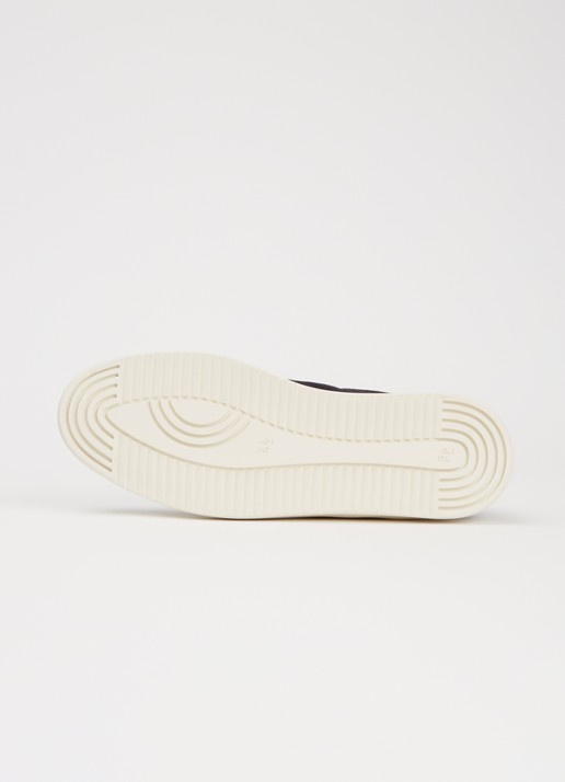 Filling Pieces Mondo Stack sneaker van suède - detail 5 donkerblauw