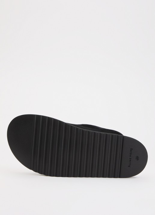 Filling Pieces Muiltje van suède  - detail 3 zwart
