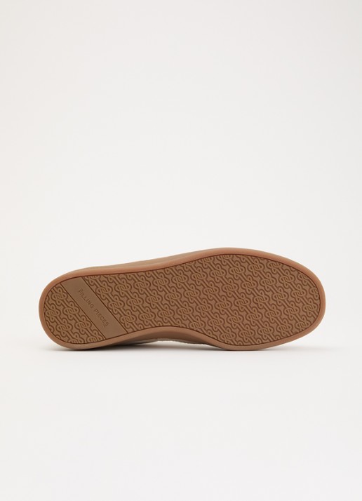 Filling Pieces Prism Peak sneaker van leer met details van suède - detail 4 beige