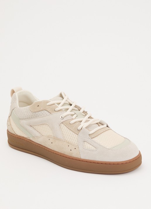 Filling Pieces Prism Peak sneaker van leer met details van suède