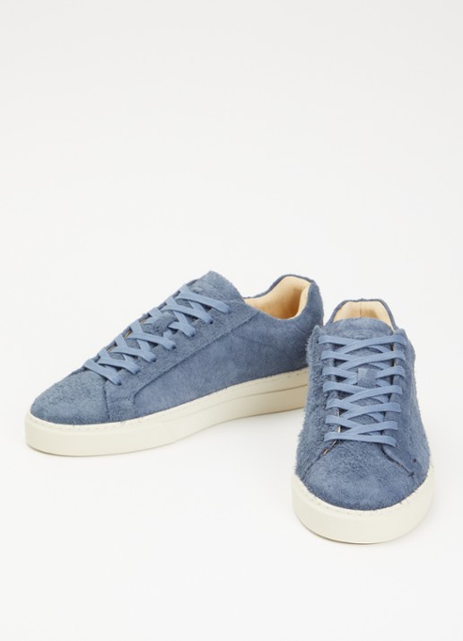 Filling Pieces Tiebreak Fuzz sneaker van  suède met structuur - detail 2 indigo
