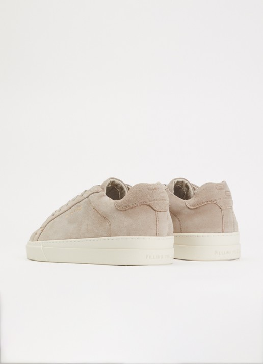 Filling Pieces Tiebreak sneaker van suède - achterkant grijs