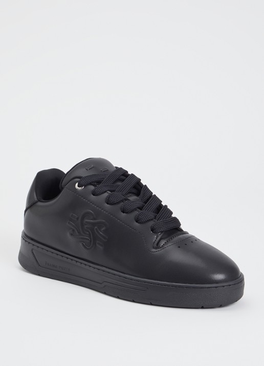 Filling Pieces Voyager Knot sneaker van leer - voorkant zwart