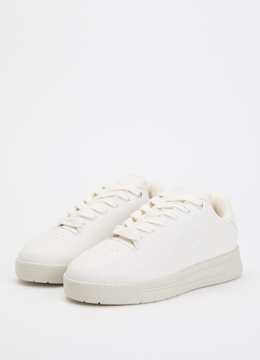 Filling Pieces Voyager Knot sneaker van leer - detail 2 gebroken wit