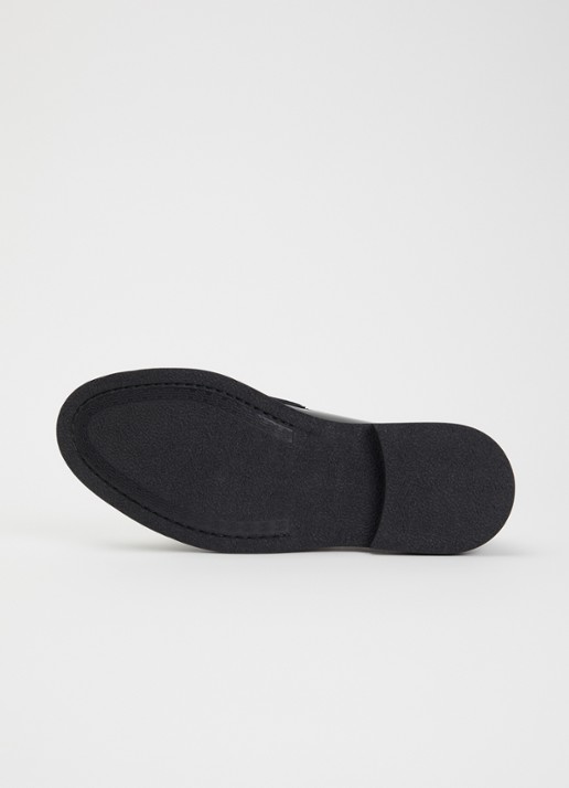 Filling Pieces Yellow Cab loafer van leer - detail 4 zwart