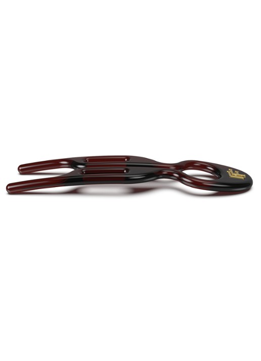 Fiona Franchimon Nº 1 Hairpin - haarpin set van 3  - detail 2 brown