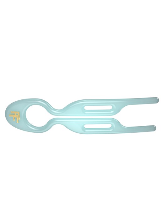 Fiona Franchimon Nº 1 Hairpin - haarpin set van 3  - detail 3 tantalizing blue
