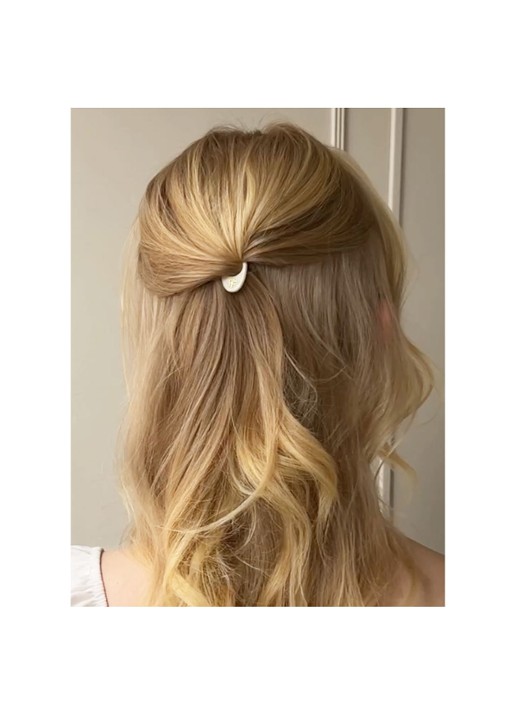 Fiona Franchimon Nº 1 Hairpin - haarpin set van 3  - voorkant 6 cream white