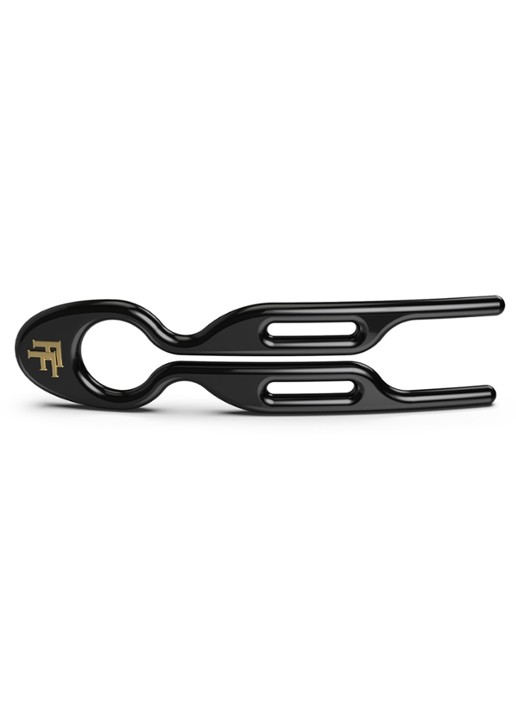 Fiona Franchimon Nº 1 Hairpin - haarpin set van 5 - detail black