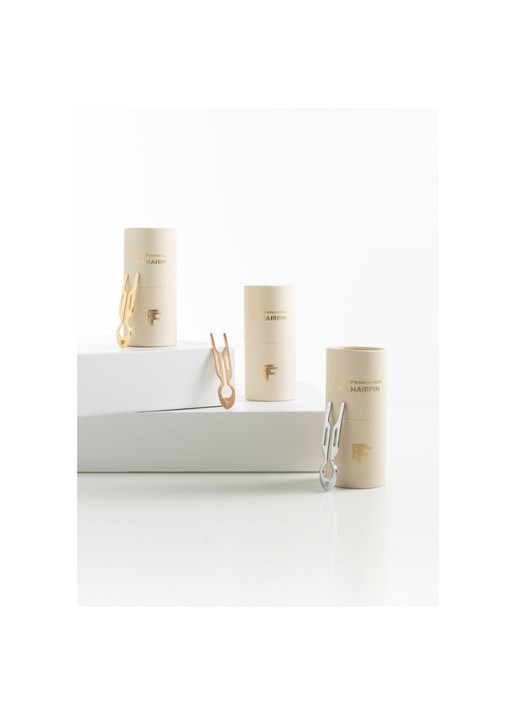 Fiona Franchimon Nº 1 Hairpin - haarpin  - detail 5 white gold