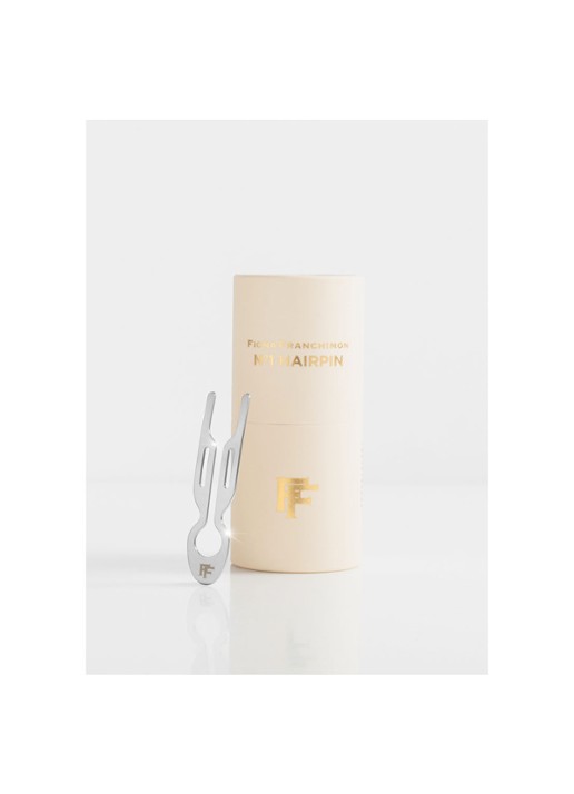 Fiona Franchimon Nº 1 Hairpin - haarpin  - voorkant 2 white gold