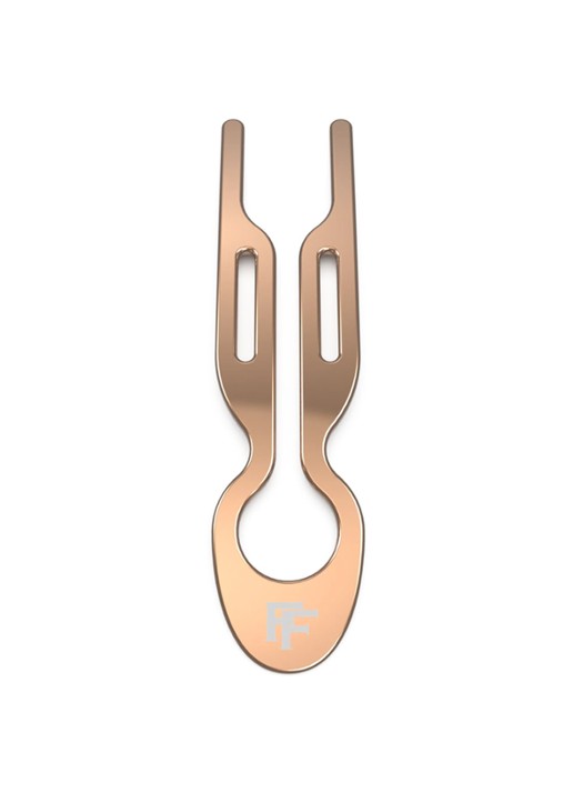 Fiona Franchimon Nº 1 Hairpin - haarpin  - detail rose gold