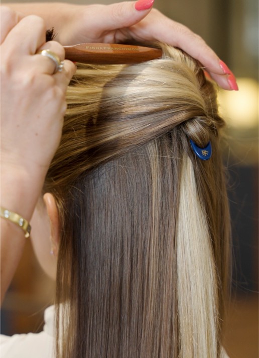 Fiona Franchimon 'Nº1 HAIRPIN | Royal Blue - haarpin set van 3 - detail 4 undefined