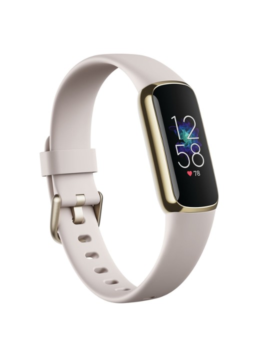 Fitbit Luxe sporthorloge FB422GLWT - voorkant 2 goud