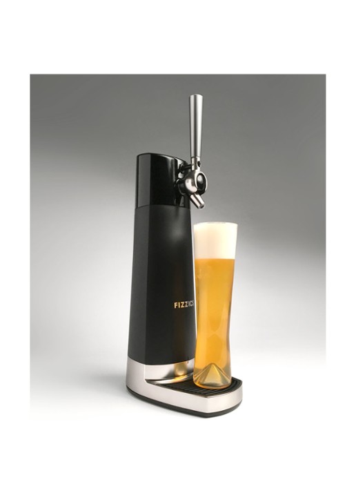 Fizzics DraftPour oplaadbare bier dispenser 45 cm - voorkant 7 zwart