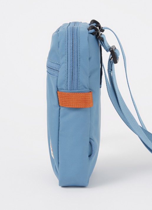 Fjällräven High Coast Pocket crossbodytas met logo - detail 2 blauwgrijs