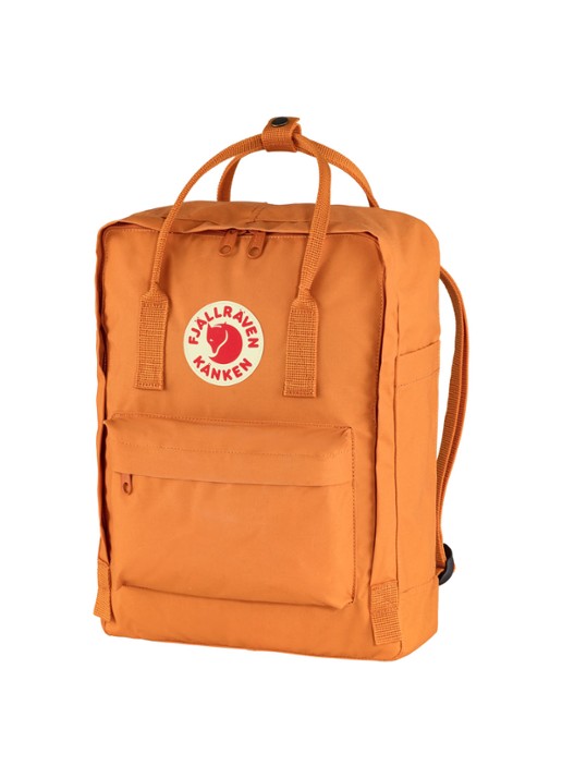 Fjällräven Kånken Original rugzak met 15 inch laptopvak - detail orange