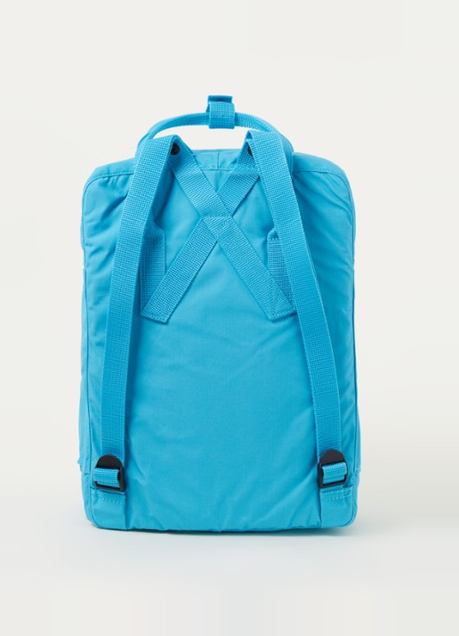 Fjällräven Kånken Original rugzak met 15 inch laptopvak - achterkant 3 turquoise