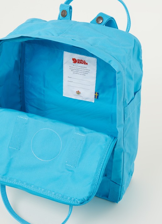 Fjällräven Kånken Original rugzak met 15 inch laptopvak - detail 2 turquoise