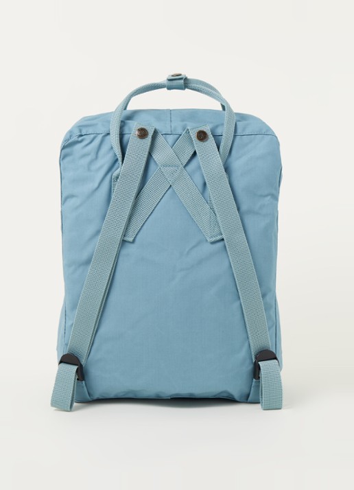 Fjällräven Kånken Original rugzak met 15 inch laptopvak - achterkant 3 blauwgrijs