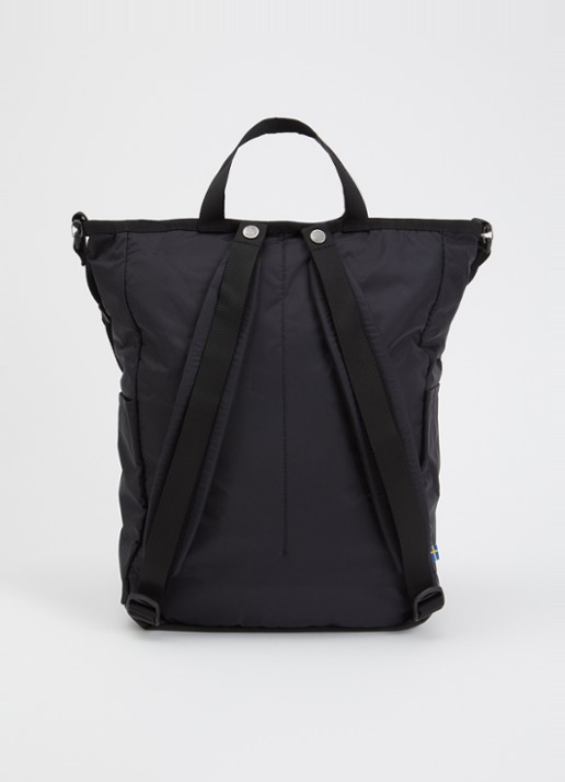 Fjällräven Kånken rugzak met 13 inch laptopvak - achterkant zwart