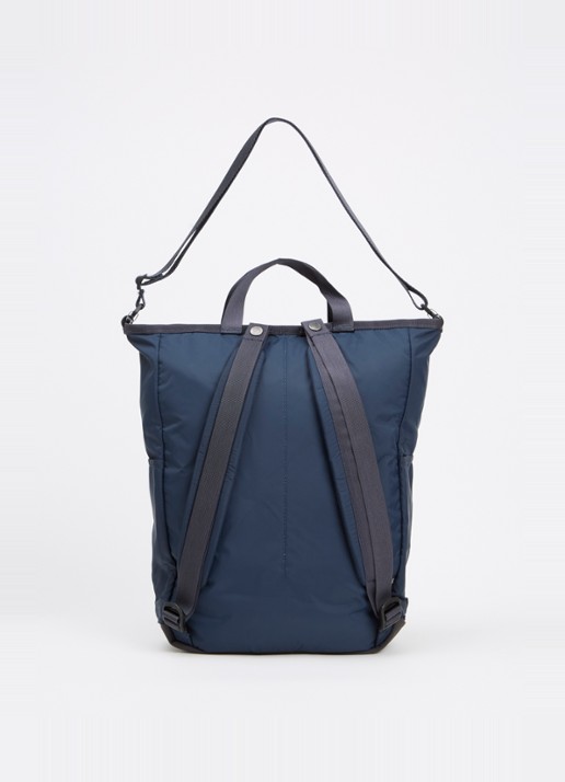 Fjällräven Kånken rugzak met 13 inch laptopvak - achterkant donkerblauw