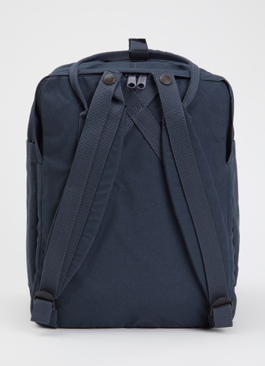 Fjällräven Kånken rugzak met 17 inch laptopvak  - achterkant indigo