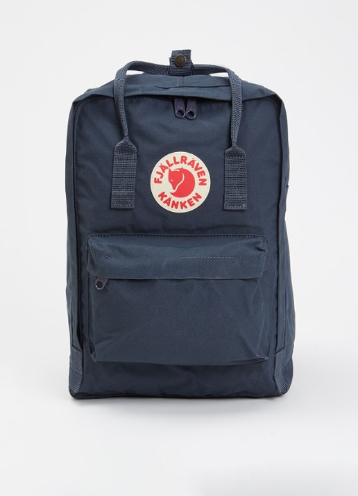 Fjällräven Kånken rugzak met 17 inch laptopvak  - voorkant 2 indigo