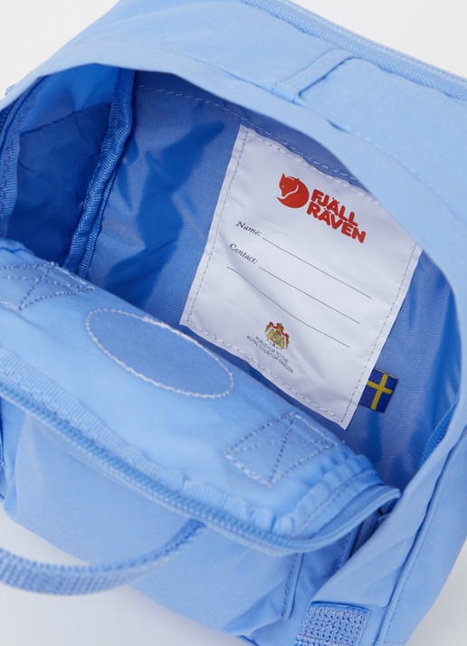 Fjällräven Kånken Sling crossbodytas met logo - detail 2 staalblauw