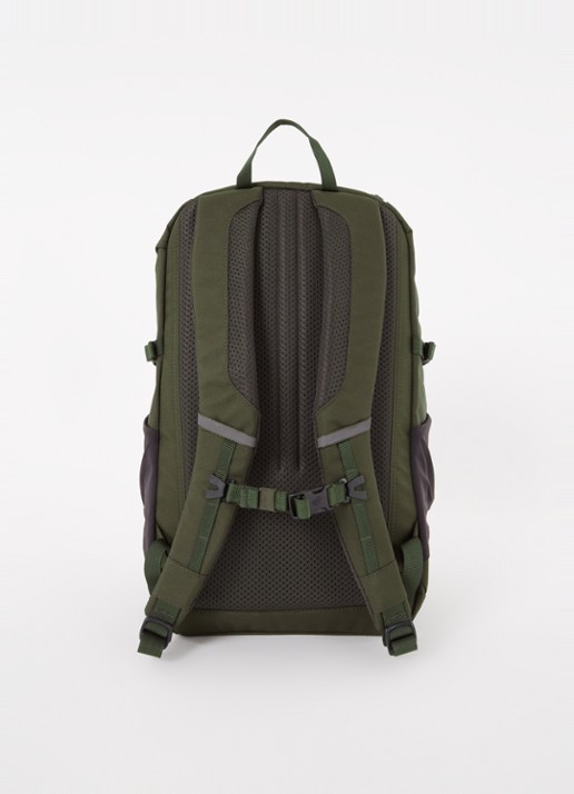 Fjällräven Skule rugzak met  13 inch laptopvak  - achterkant bronsgroen