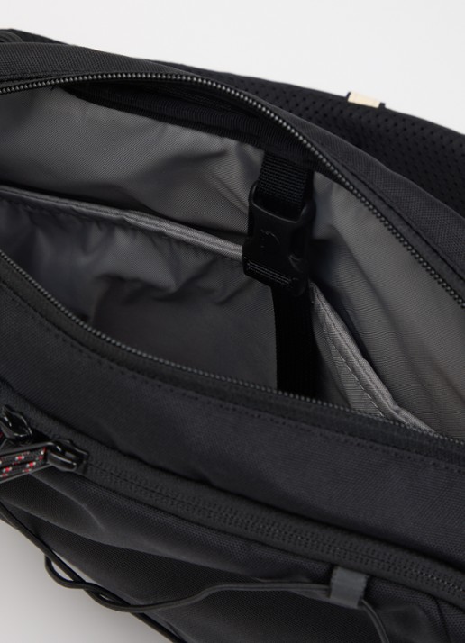 Fjällräven Skule Sling 6 crossbodytas met verstelbare schouderriem - detail 2 zwart