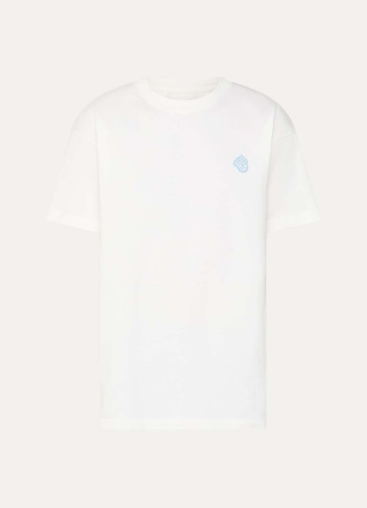 FLÂNEUR Rubber T-shirt met logo
