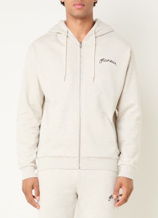 FLÂNEUR Signature sweatvest met logo