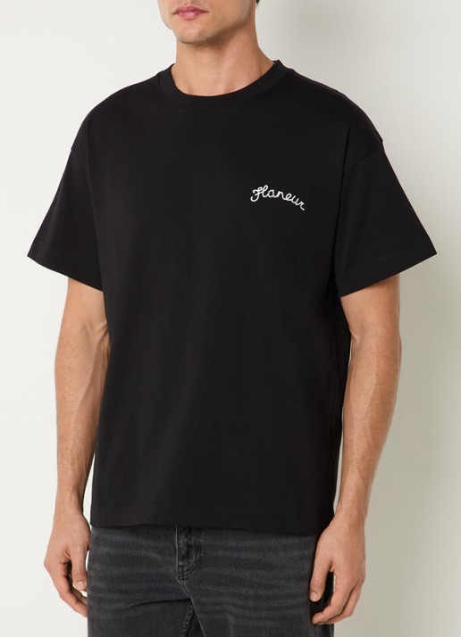 FLÂNEUR Signature T-shirt met logo