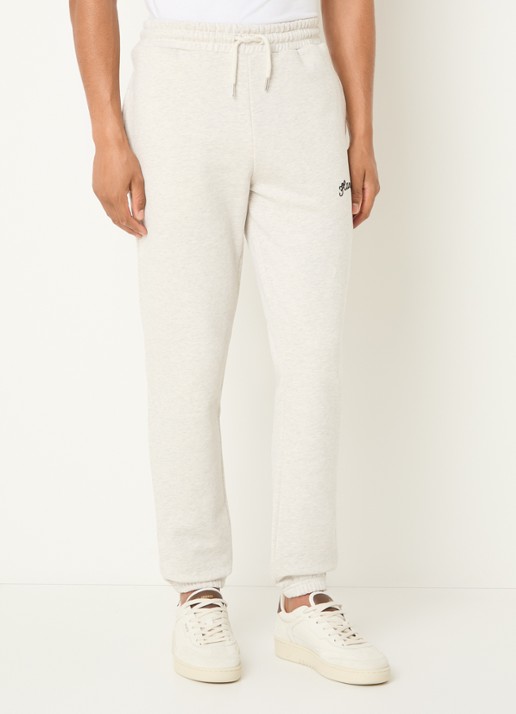 FLÂNEUR Signature tapered fit joggingbroek met logo