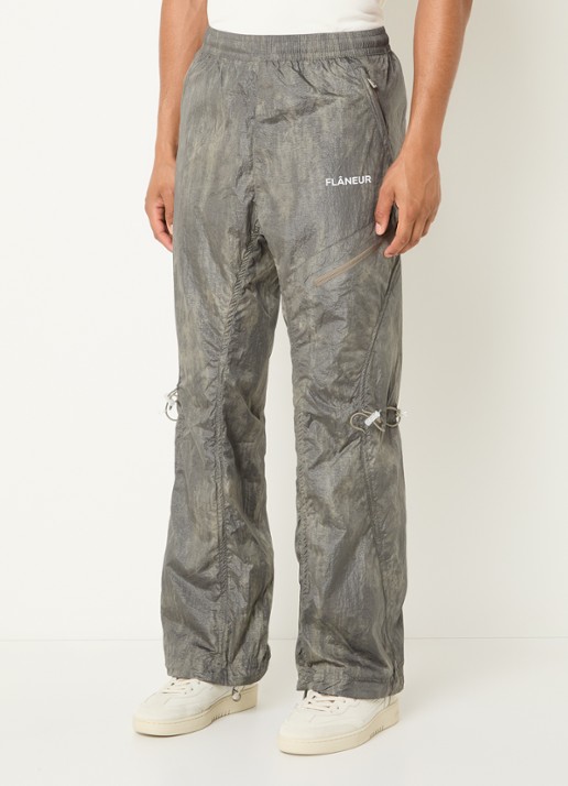 FLÂNEUR Turtle jack met logo en ritszakken
