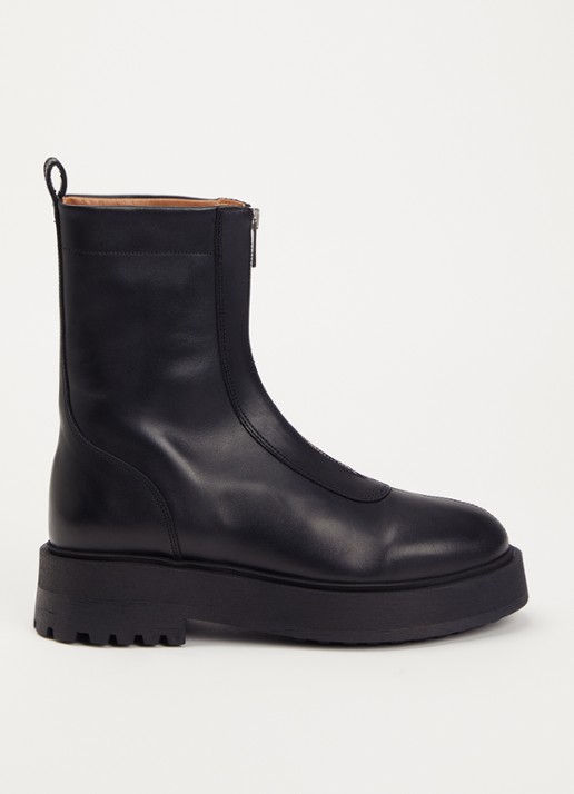 Flattered Alma biker boot van leer