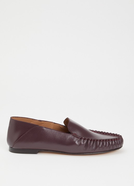 Flattered Bon Bon loafer van lamsleer
