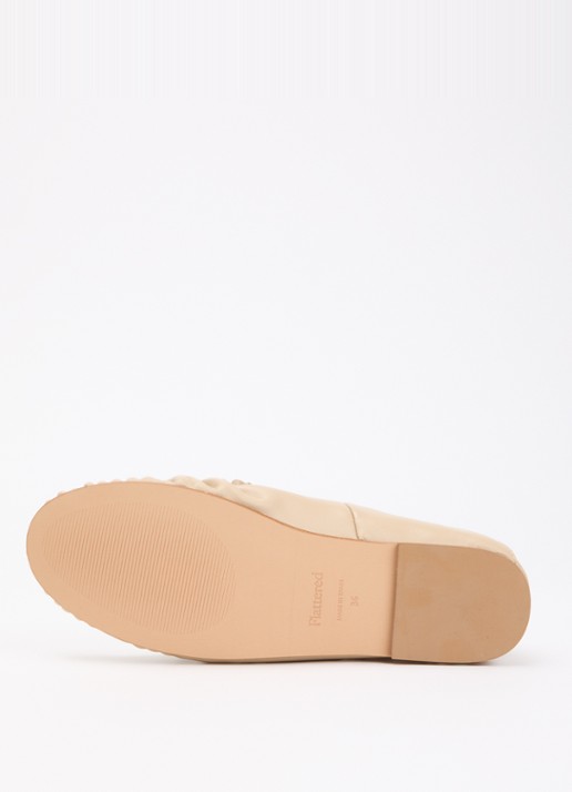 Flattered Bon Bon mocassin van leer - detail 5 beige