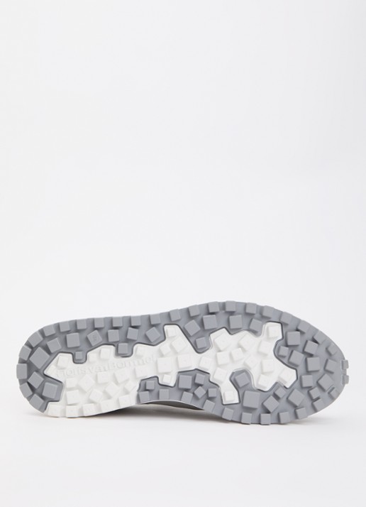Floris van Bommel De Gripper 03.03 sneaker van nubuck - detail 5 grijs