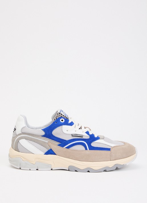 Floris van Bommel De Rezer 01.26 sneaker met suède en mesh details